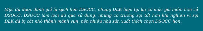 Diễn biến thị trường DSOCC tại Mỹ