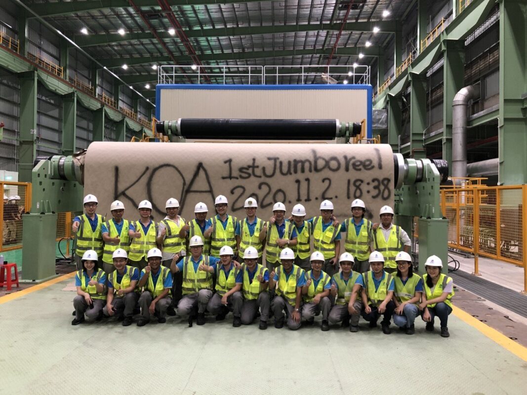 KOA và Marubeny khởi chạy nhà máy giấy bao bì mới tại Việt Nam