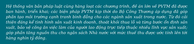 Biện pháp phòng vệ thương mại: Ngăn chặn tác động tiêu cực từ hàng nhập khẩu