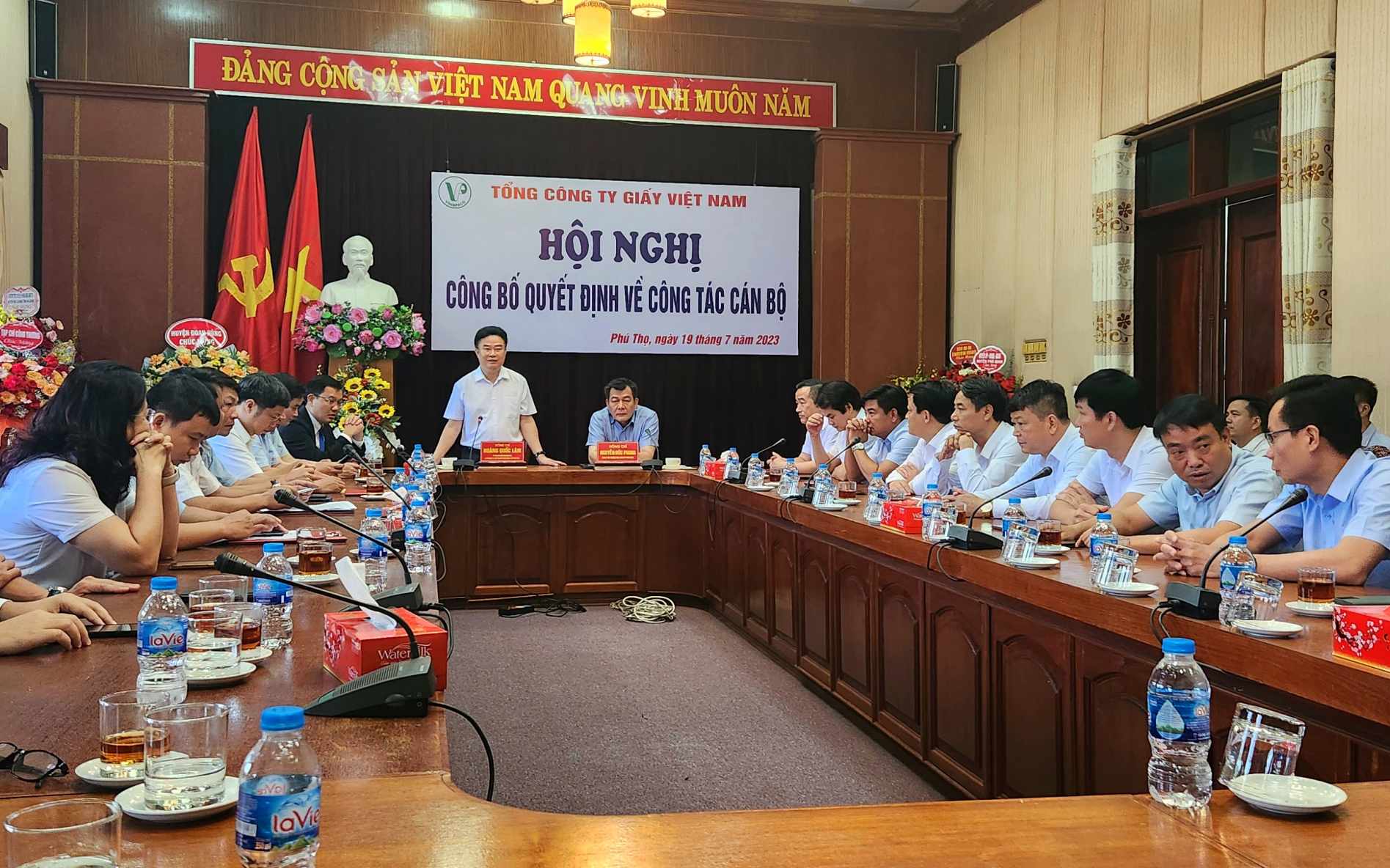 ông Hoàng Quốc Lâm phát biểu tại buổi lễ