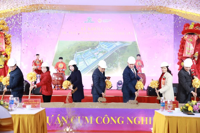 Hà Nội khởi công cụm công nghiệp hơn 40ha để di dời các cơ sở sản xuất trong làng nghề