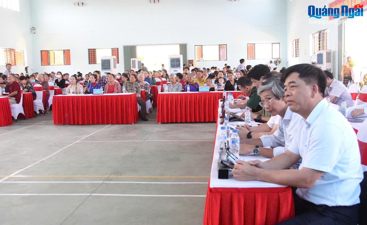 Mong người dân tin tưởng vào sự lãnh đạo, chỉ đạo của cấp ủy, chính quyền các cấp