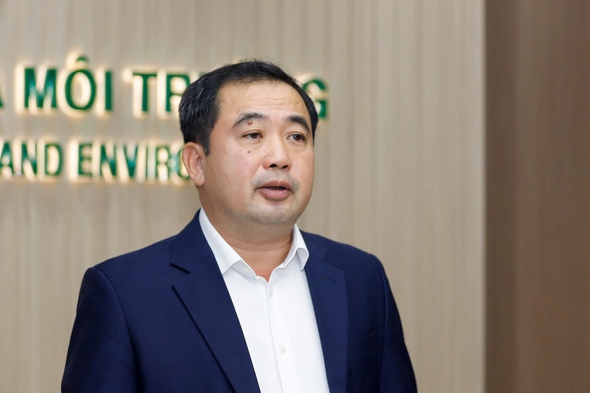 Bộ trưởng Trần Đức Thắng phát biểu giao nhiệm vụ cho tân Cục trưởng Cục Môi trường. Ảnh: Hữu Công. Bộ trưởng Trần Đức Thắng phát biểu giao nhiệm vụ cho tân Cục trưởng Cục Môi trường. Ảnh: Hữu Công.